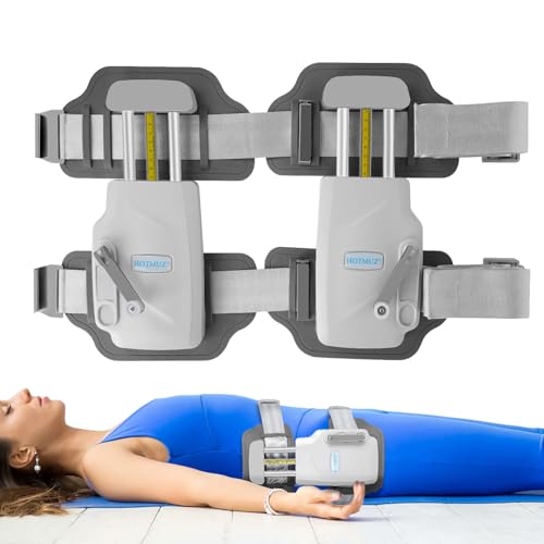 HOTMUZ Manual Lumbar Traction Device for Lower Back Pain Relief